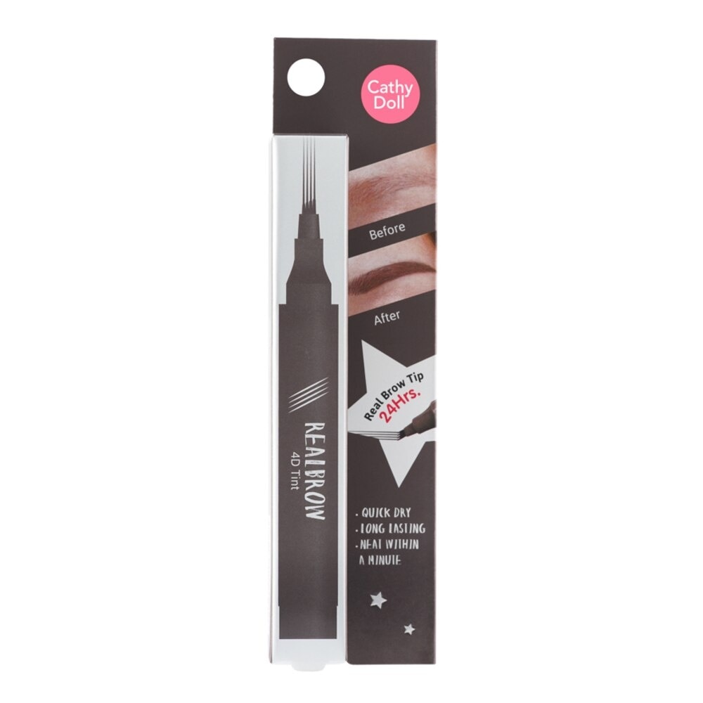 Cathy Doll Real Brow 4D Tint 2g.(M) 04 Grey Brown