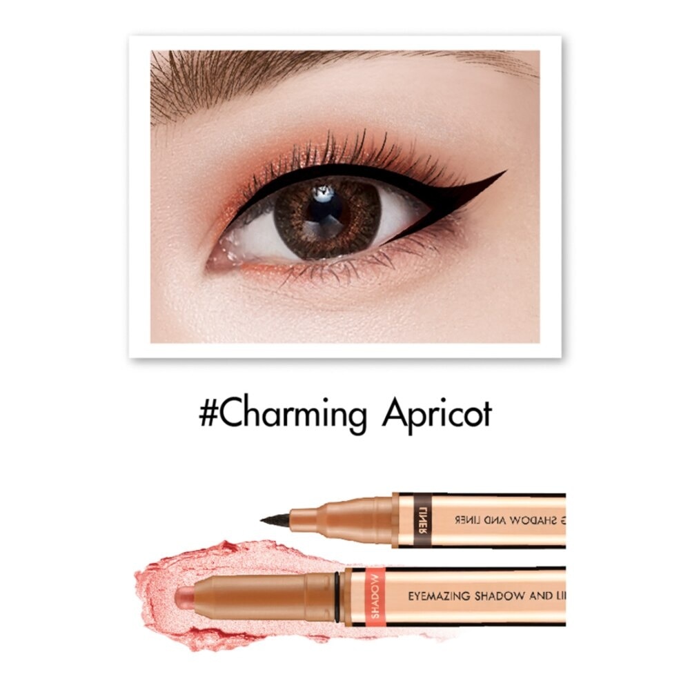 Browit Eyemazing Shadow and Liner 0.85 ml.+0.60g.Charming Apricot