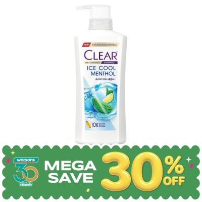 Clear - เคลียร์ แชมพู แอนตี้แดนดรัฟ ไอซ์ คูล เมนทอล 350 มล. image