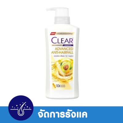 Clear เคลียร์ แชมพู แอนตี้แดนดรัฟ แอดวานซ์ แอนตี้แฮร์ฟอล 350 มล. image
