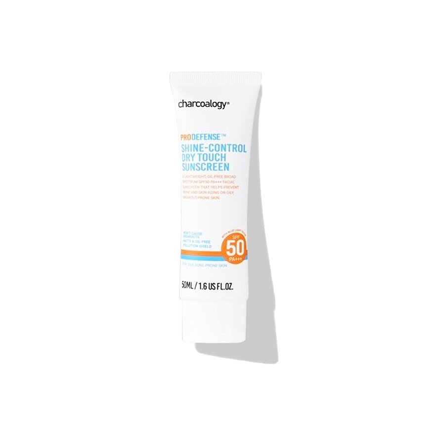 Charcoalogy Pro Defense Shine Control Dry touch Sunscreen 50 ml.