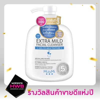 Mizumi MizuMi Extra Mild Facial Cleanser 500ml