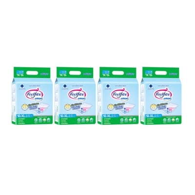 Feelfree - แผ่นรองซึมซับ ฟีลฟรี ไซส์  เอ็กซ์แอล ขายยกลัง ราคาประหยัด 10 ชิ้น x 12 ห่อ (120 ชิ้น) image
