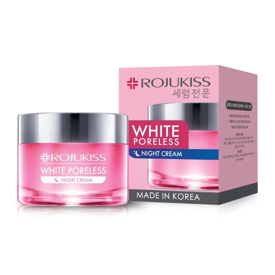 Rojukiss White Poreless Night Cream 45 Ml.