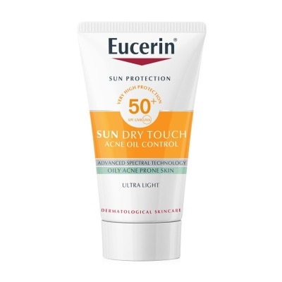 Eucerin ยูเซอริน ซัน ดราย ทัช ออยล์ คอนโทรล เฟซ SPF50+ 20 มล.