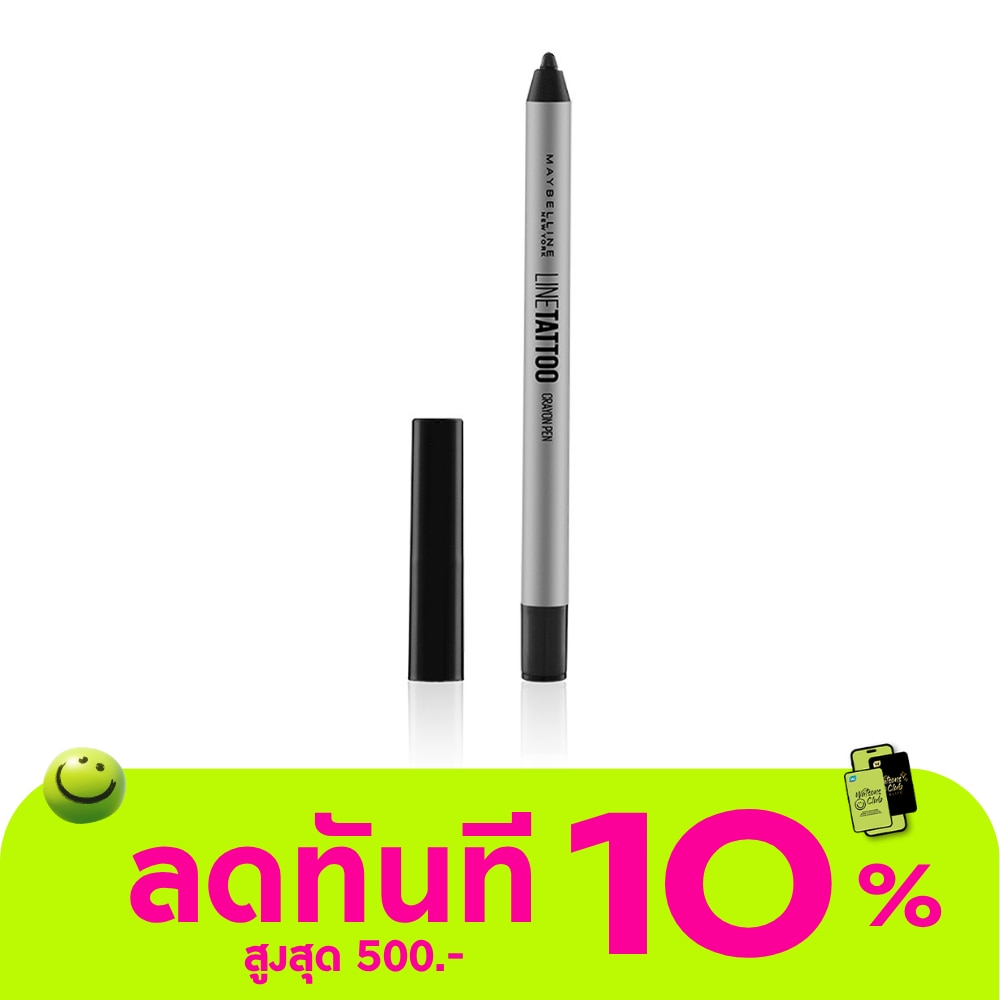Maybelline New York Line Tattoo Crayon Liner Black 0.4 G image