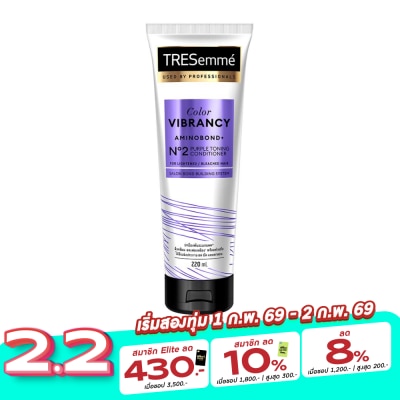 Tresemme Tresemme Conditioner Color Vibrancy Aminobond+ No 2 Purple Toning 220 Ml.