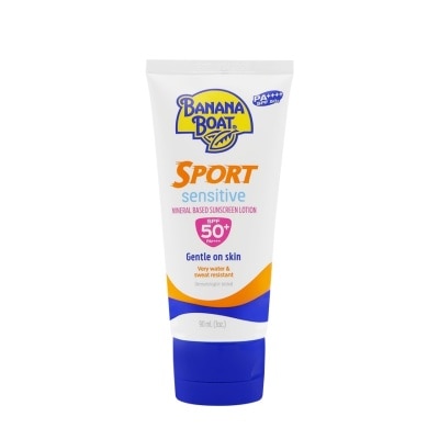 Banana Boat Banana Boat Sport Sensitive Mineral Based Sunscreen Lotion SPF50+ PA++++ 90 Ml.