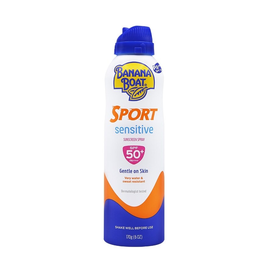 บานาน่า โบ๊ท สปอร์ต เซ็นซิทีฟ ซันสกรีน สเปรย์ SPF50+ PA++++ 170 กรัม สเปรย์กันแดด