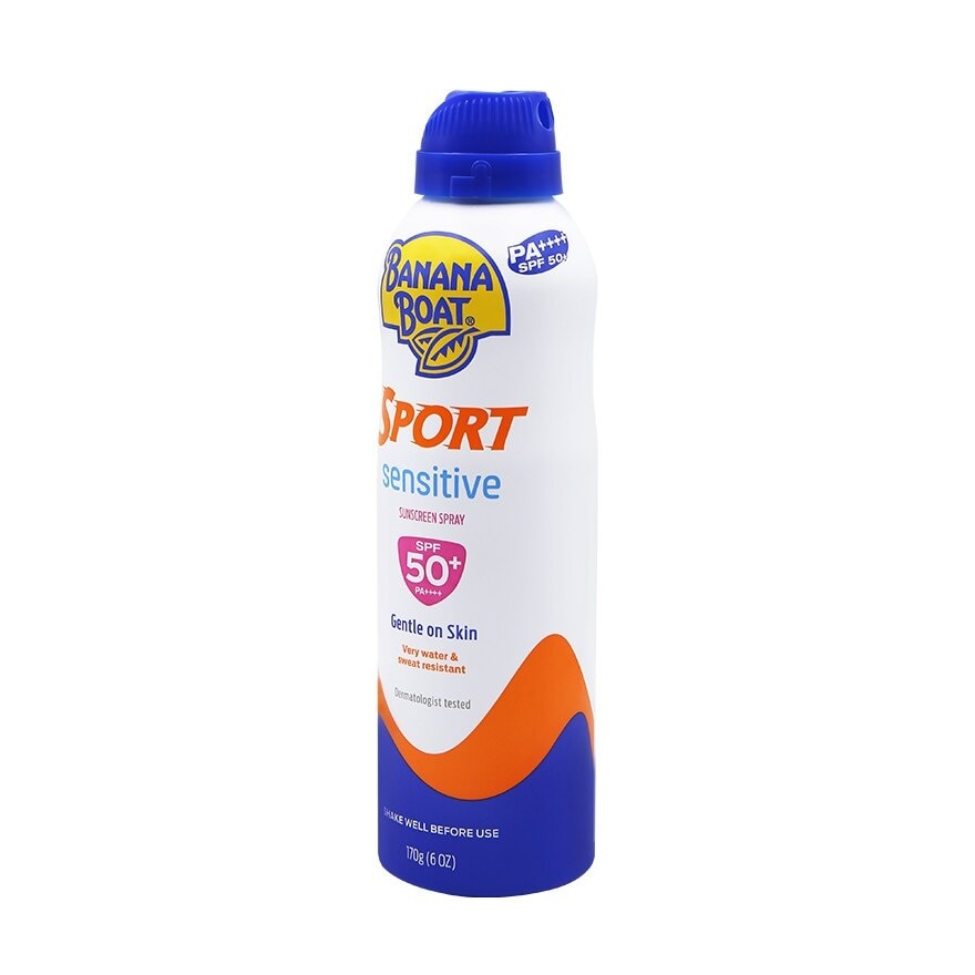 บานาน่า โบ๊ท สปอร์ต เซ็นซิทีฟ ซันสกรีน สเปรย์ SPF50+ PA++++ 170 กรัม สเปรย์กันแดด