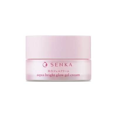 Senka Senka Aqua Bright Glow Gel Cream 50 G. ครีมบำรุงผิวหน้า ชุ่มชื่น ผิวกระจ่างใส