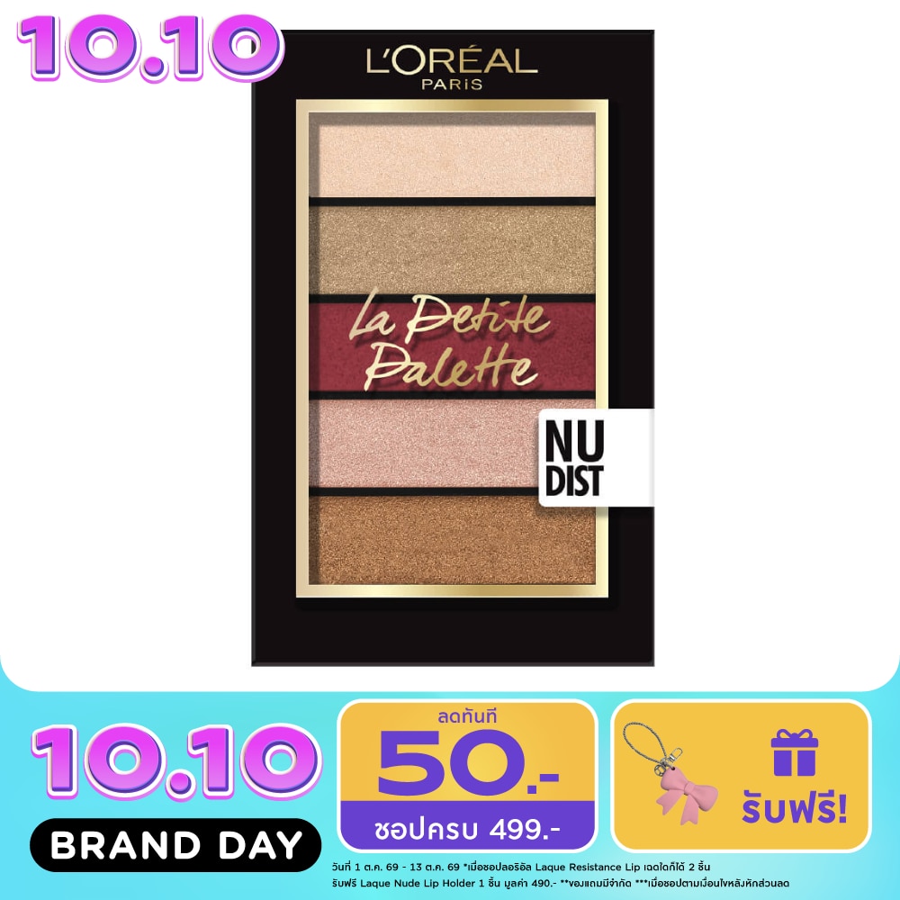 L'Oreal Paris La Petite Eyeshadow Palette Nudist image
