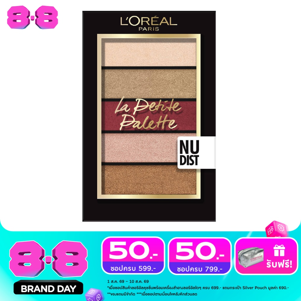 L'Oreal Paris La Petite Eyeshadow Palette Nudist image
