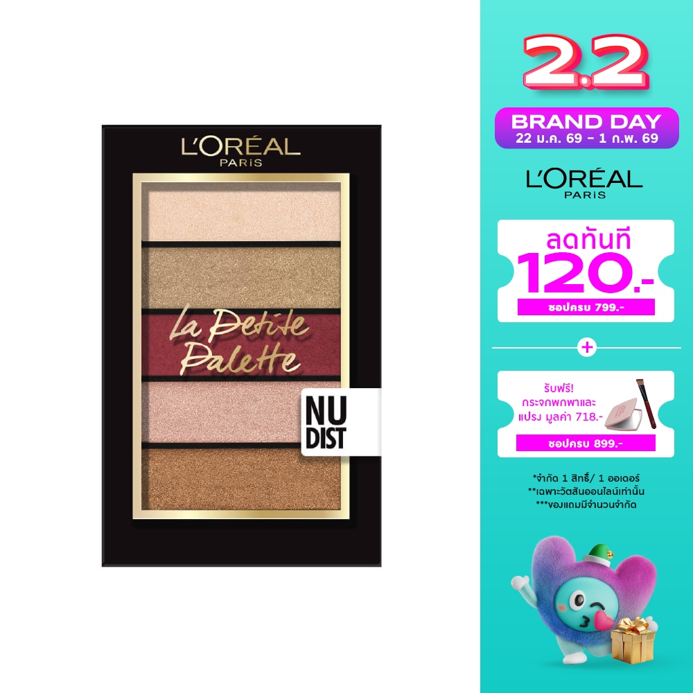 L'Oreal Makeup #L'Oreal LaPetiteShadowPallette4g Nudist