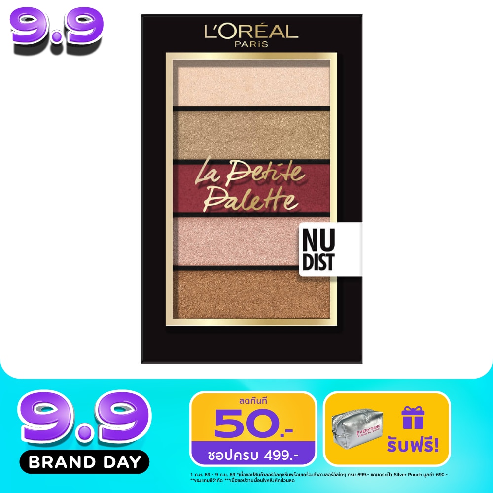 L'Oreal Paris La Petite Eyeshadow Palette Nudist image