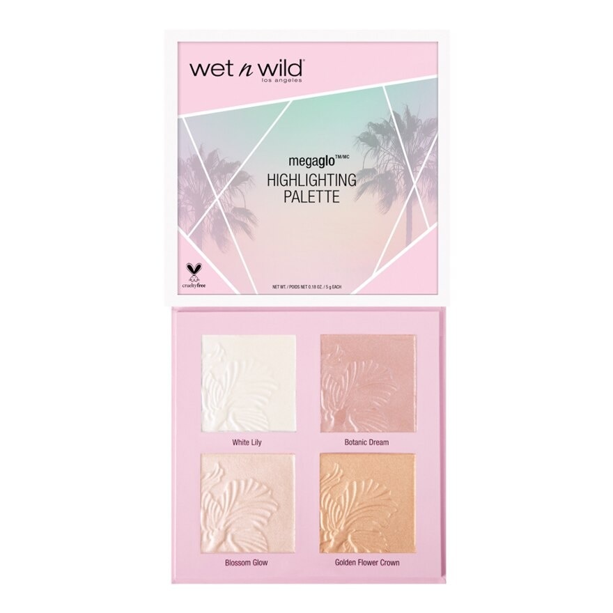 Wet n Wild เว็ท เอ็น ไวลด์ อลิเดย์ เมกะโกล ไฮไลท์ติ้ง พาเลท 16 กรัม อี36352