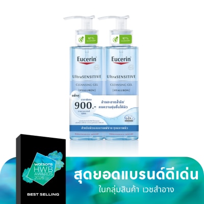 Eucerin Eucerin Ultra Sensitive Cleansing Gel 200 ml x 2