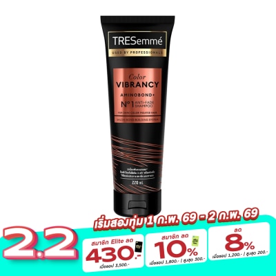 Tresemme Tresemme Shampoo Color Vibrancy Aminobond+ No 1 Ani-Fade 220 Ml.