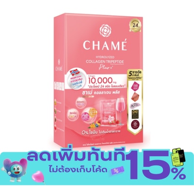 Chame Chame Hydrolyzed Collagen Tripeptide Plus 10000mg 15gx10 Sachet image