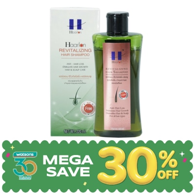 Haarlon - แฮร์ลอน รีไวทัลไลซิ่ง แฮร์แชมพู ขนาด220มล image