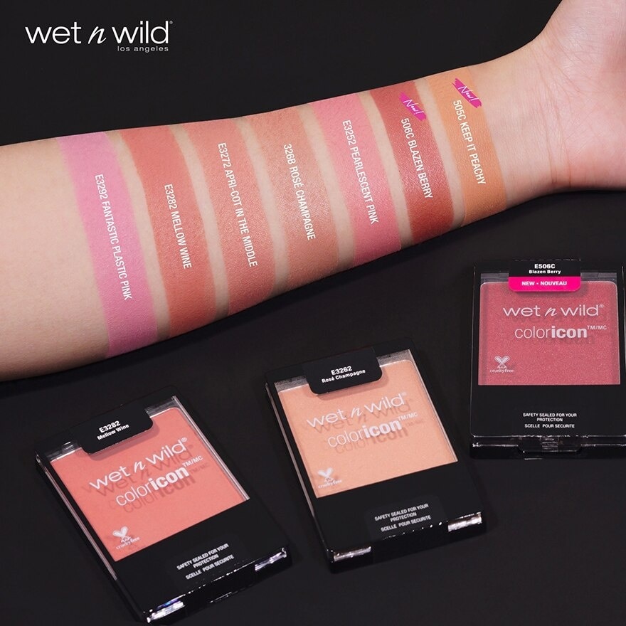 Wet n Wild Color Icon Blush E506C Blazen Berry