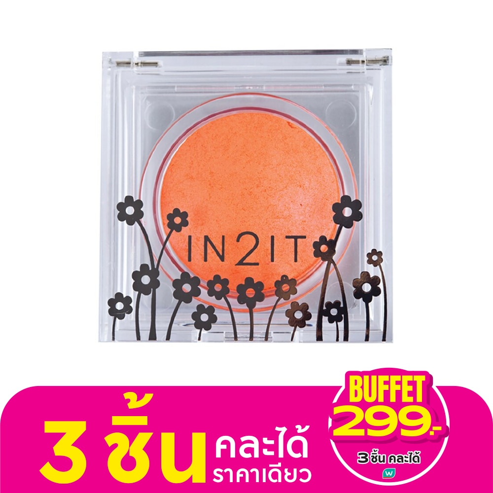 In2it Sheer Shimmer Blush SB08 orange pearl