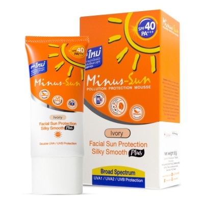 Minus Sun Minus-Sun SPF 40 PA +++ (Ivory) Pollution Protection Mousse 50g