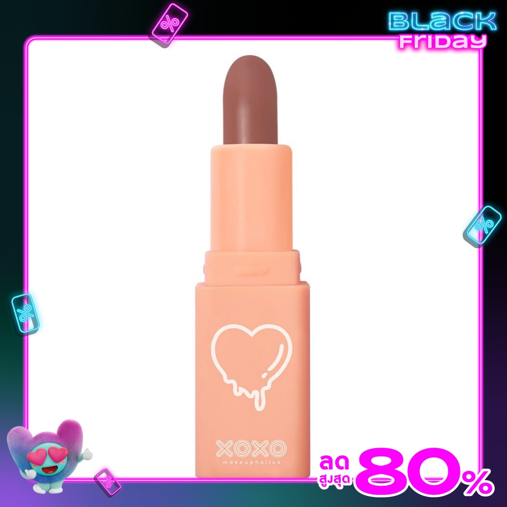เอ็กซ์โอเอ็กซ์โอ มินิ เมค มี เมลท์ เซมิ แมท ลิปสติก 1.8ก. 05โน ดับท์