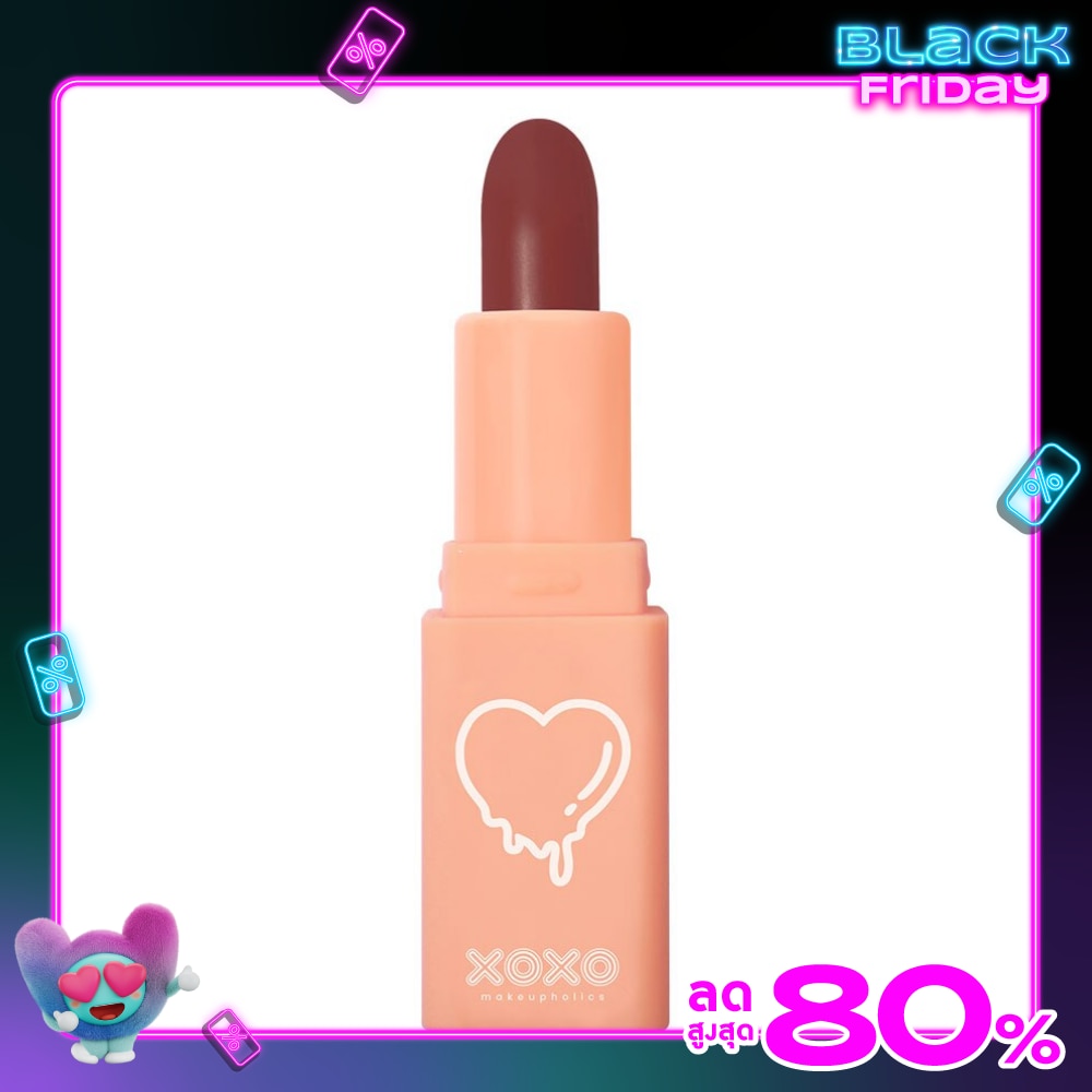 เอ็กซ์โอเอ็กซ์โอ มินิ เมค มี เมลท์ เซมิ แมท ลิปสติก 1.8ก. 10โซ วอท