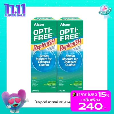 Opti Free Optifree Replenish 300 ml.X 2