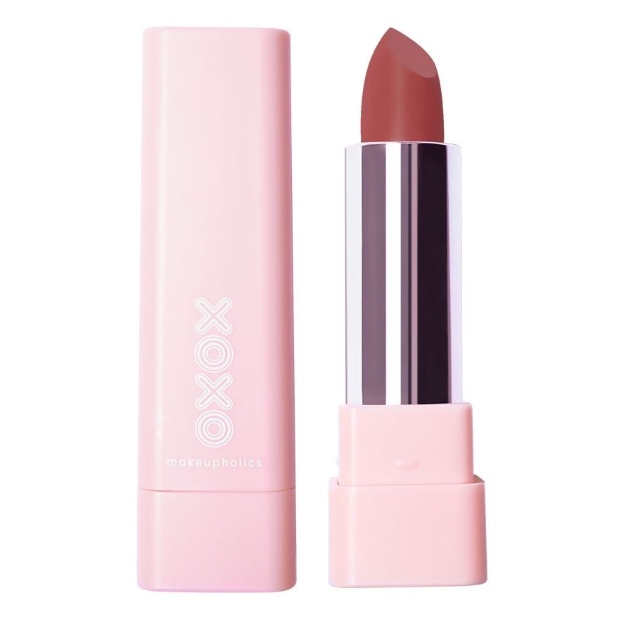 XOXO Poppin' Soft Matte Lipstick 3.8g. 03 Deep Pink