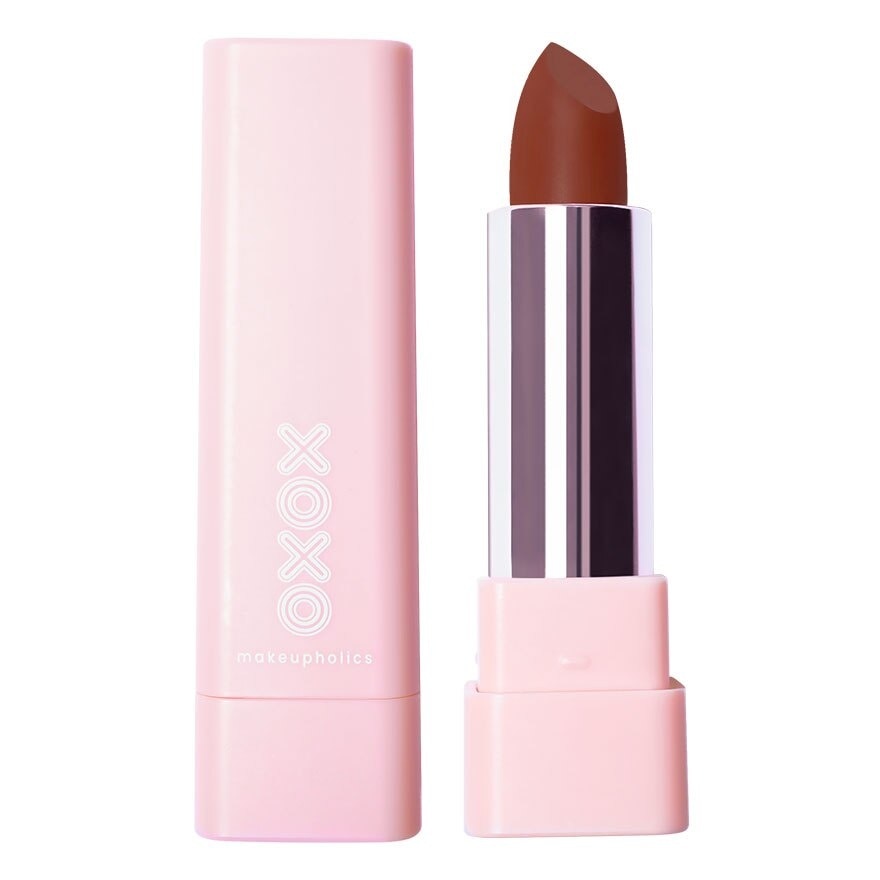 เอ็กซ์โอเอ็กซ์โอ ป๊อปปิน' ซอฟท์ แมตต์ ลิปสติก 3.8ก. 10 เซ้นต์ มี อัพ