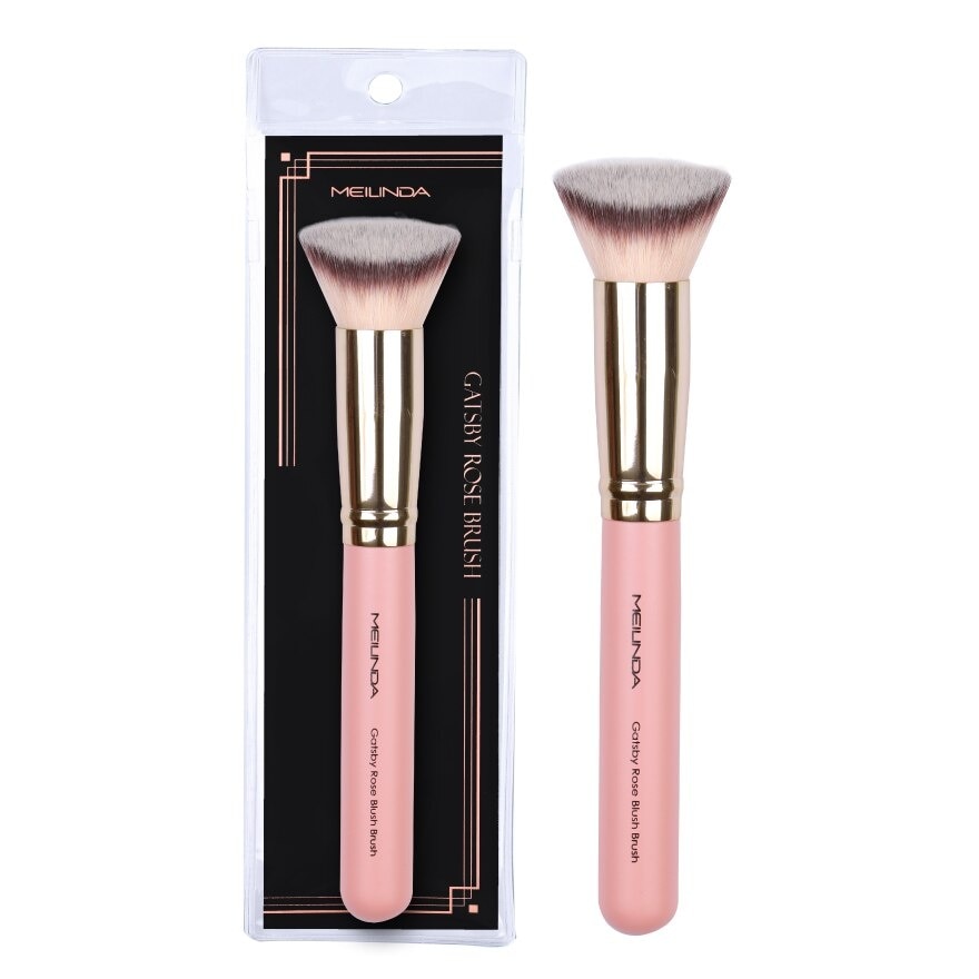 Meilinda Gatsby Rose Blush Brush 1pcs.