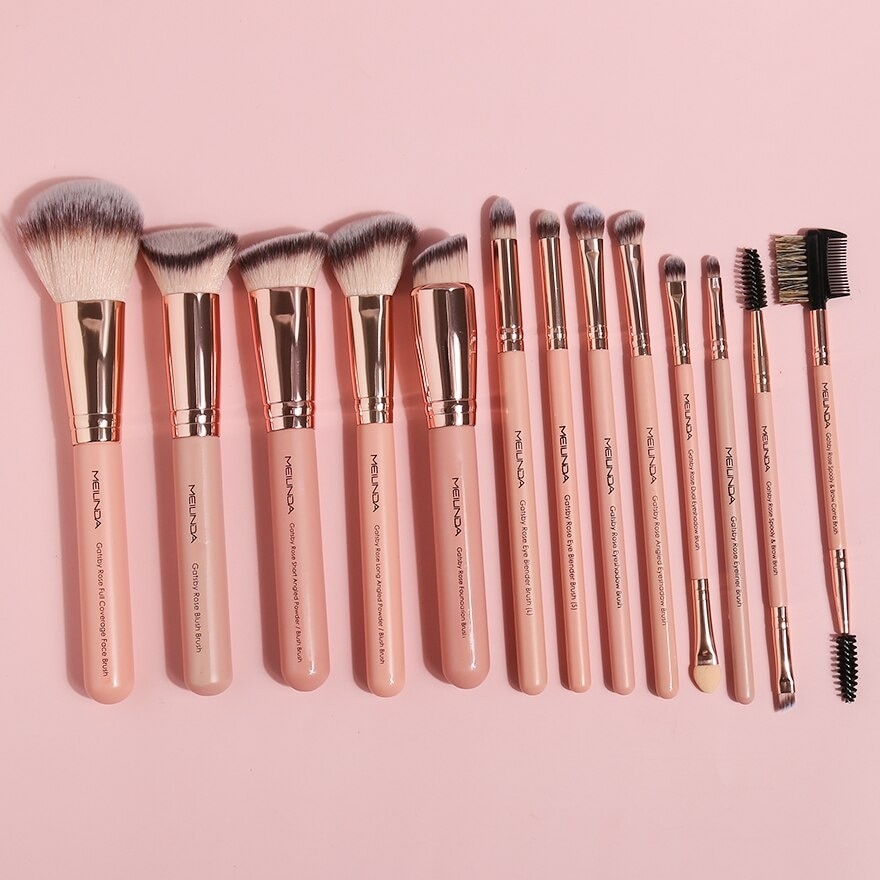 Meilinda Gatsby Rose Blush Brush 1pcs.