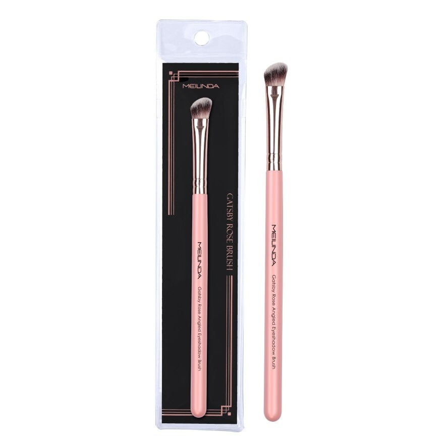 Meilinda Gatsby Rose Angled Eyeshadow Brush 1pcs.