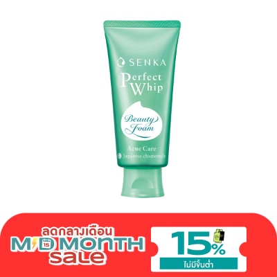 Senka Senka Perfect Whip Acne Care F 100 G. วิปโฟม ล้างหน้า image