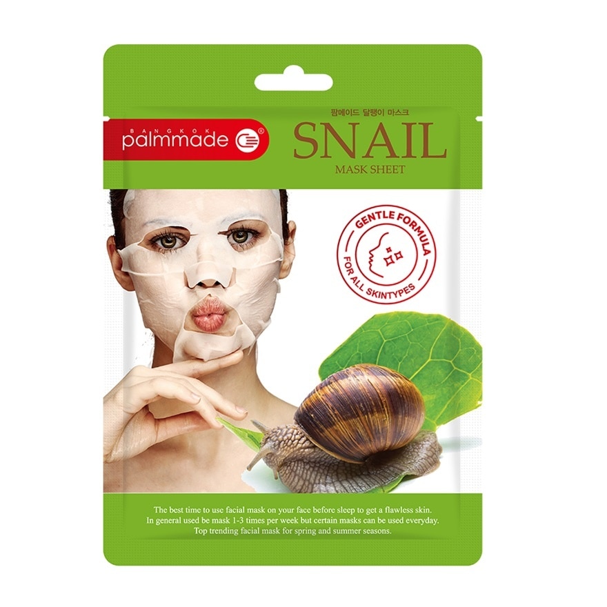 Palmmade Mask Sheet Snail 1'S