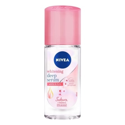 Nivea Nivea Serum Roll On Sakura 40 Ml. โรลออน ลดเหงื่อ ระงับกลิ่นกาย