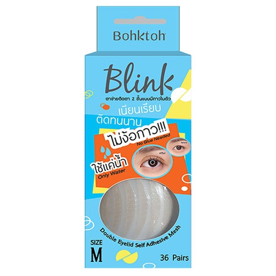 Bohktoh Bohktoh Blink Mesh Double Eyelid Sticker - M  36 Pair