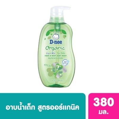 D-Nee D-Nee For New Born Head  Body Baby Wash Organic 380 ML