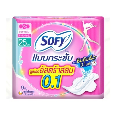 Sofy Sofy Body Fit Super Ultra Slim0.1 Wing 25 cm. 9's