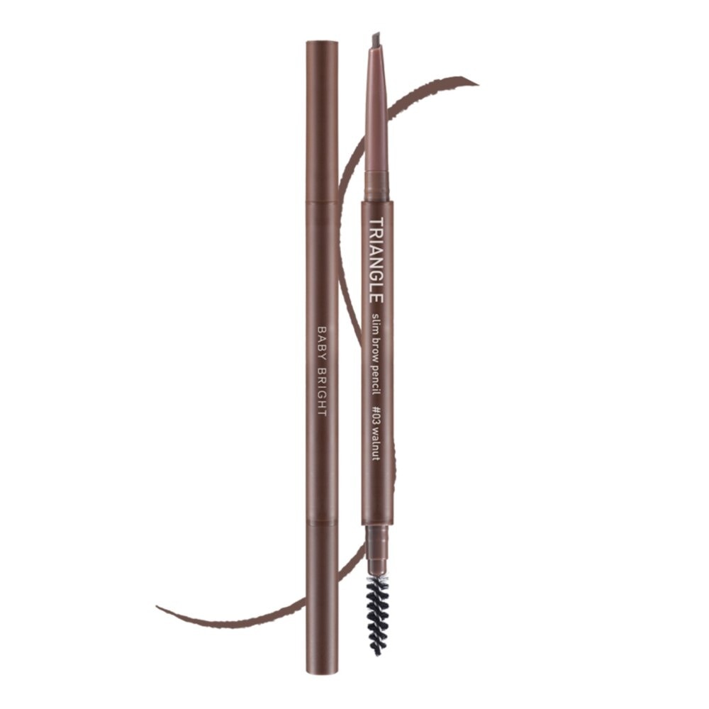 Baby Bright Triangle Slim Brow Pencil 7G. 03 Walnut