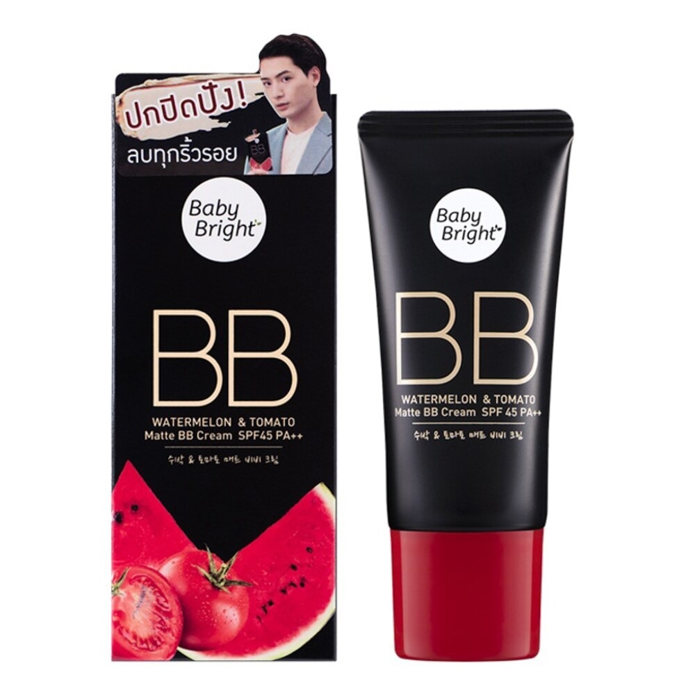 Baby Bright Watermelon  Tomato Matte BB Cream SPF45 PA++ 30g. 23 True Beige