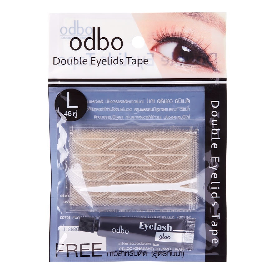 ODBO โอดีบีโอ ดับเบิล อายลิด เทป 48คู่ OD848 Size L