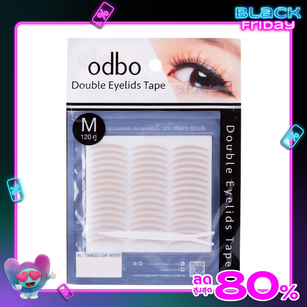 Odbo Double Eyelids Tape 120pairs OD847 Size M