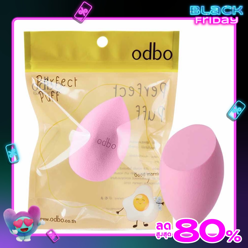 Odbo Perfect Puff  1pcs. OD8-111-02 Pink