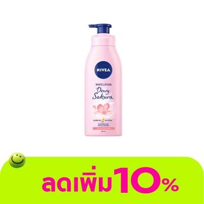 Nivea - นีเวีย บอดี้ ดิวอี้ ซากุระ ไวท์ โลชั่น 350 มล.