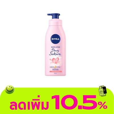Nivea - นีเวีย บอดี้ ดิวอี้ ซากุระ ไวท์ โลชั่น 350 มล.