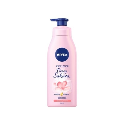 Nivea นีเวีย บอดี้ ดิวอี้ ซากุระ ไวท์ โลชั่น 350 มล.