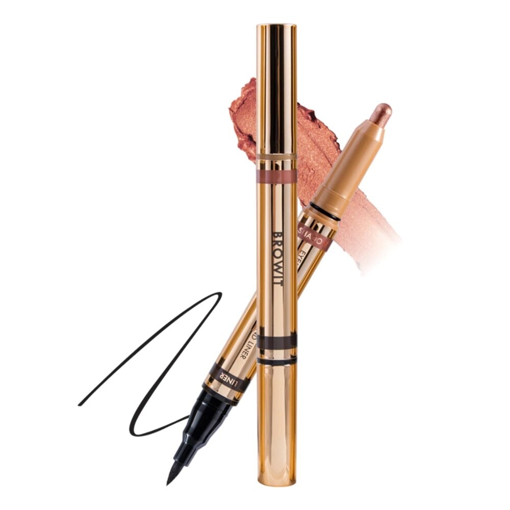 Browit Eyemazing Shadow And Liner 9g. Bridal Pink Gold